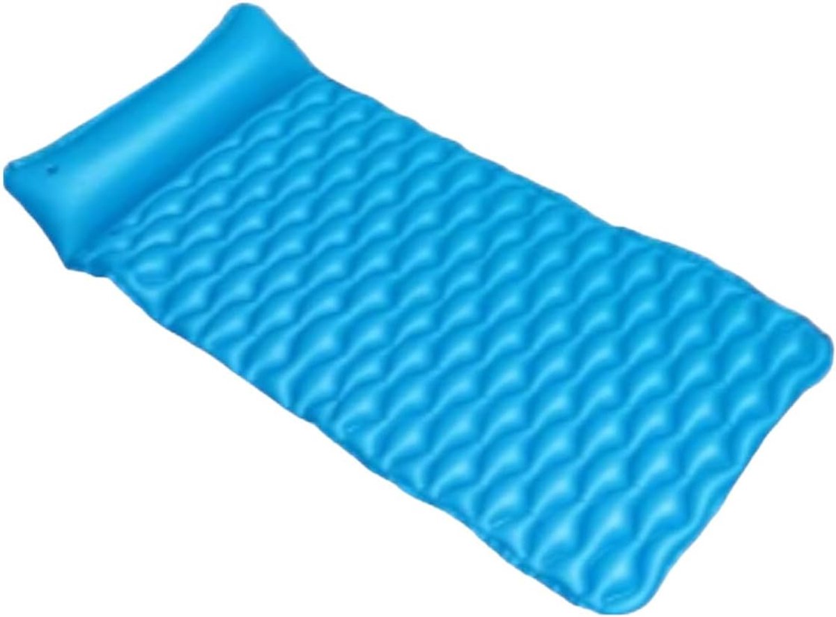Opblaasbaar Float N Roll Matras - Perfect voor Zwembad en Strand - Waterbestendig - 213 cm x 86 cm - Voor Buitenspel en Zomerplezier