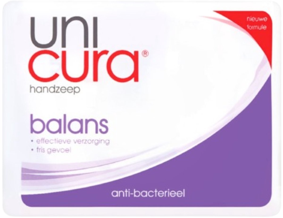 Unicura Tabletzeep Anti Bacterieel Balans 180 gr - 1 stuk