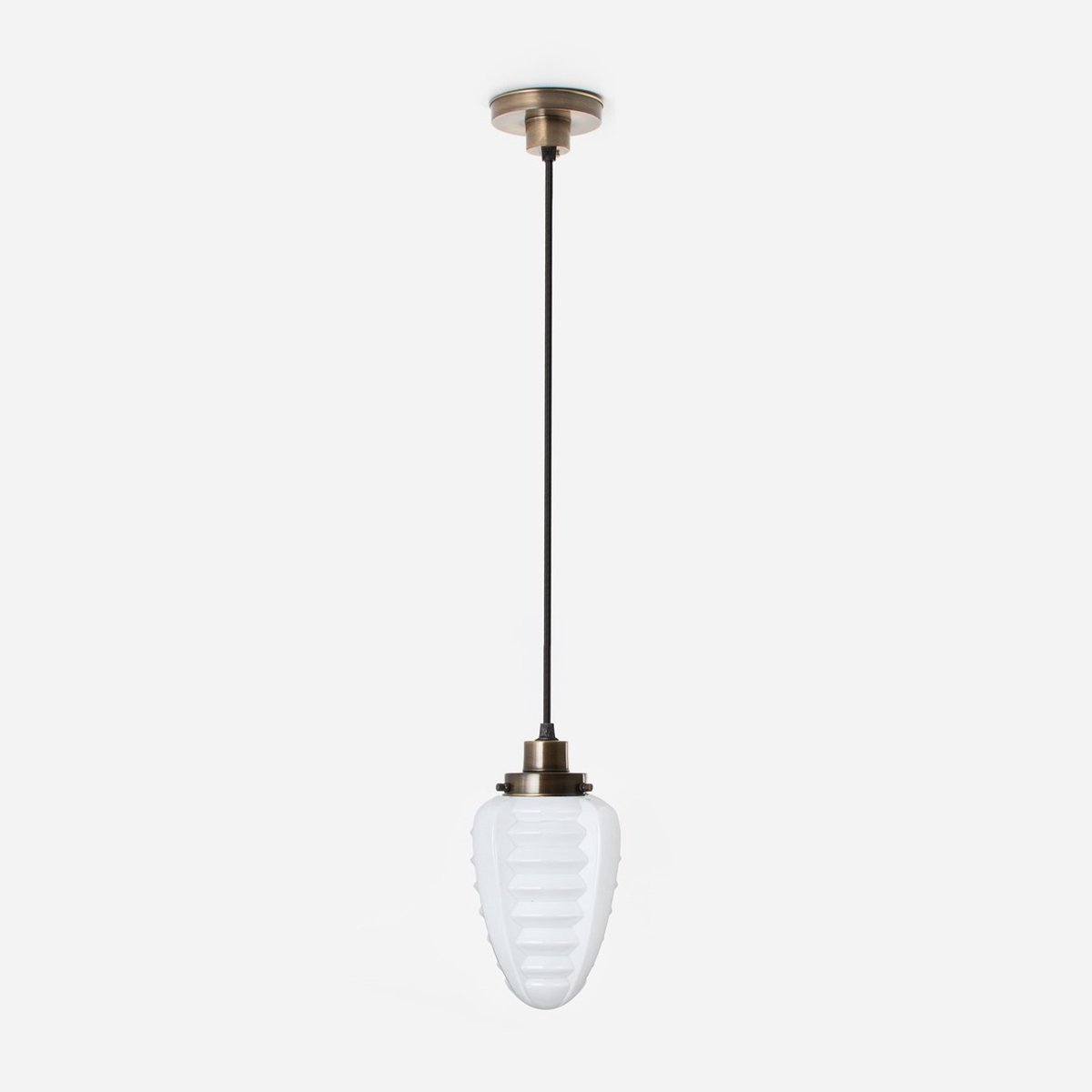 Coloured by Art Hanglamp aan snoer Parole 20's Brons - Art Deco Trade