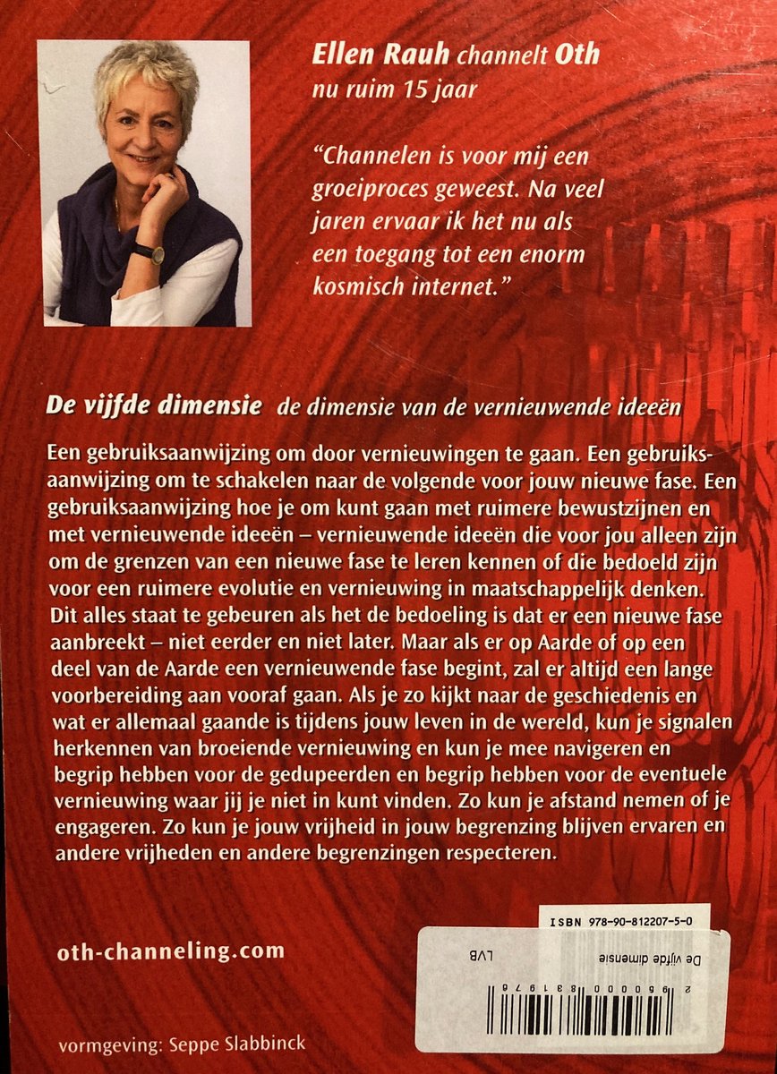 De vijfde dimensie - back cover