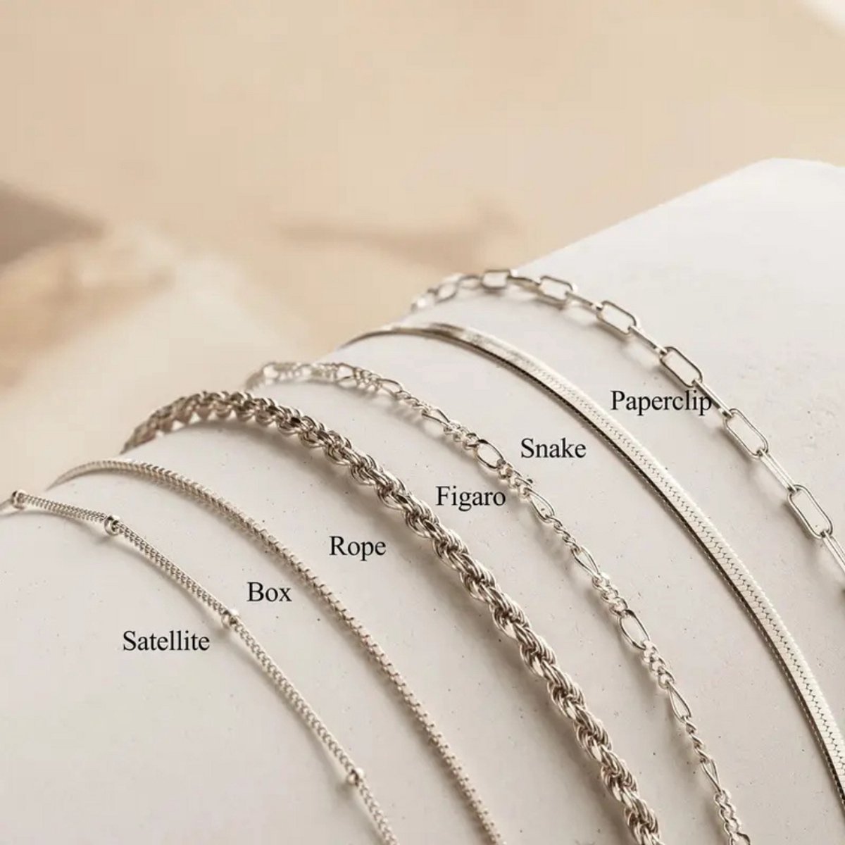 Livano Armband - Staal - Nep Zilver - Dames - 6 St - Zilver