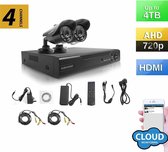 Sumvision Sumvision Oracle HD 720 p camerabeveiligingssysteem met 2 camera's (Exclusief harddisk)