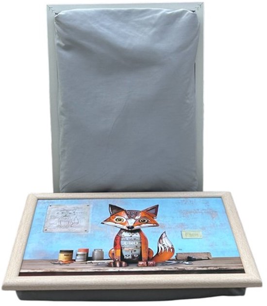 Laptray - Schootkussen Teckel Aquarel bestellen via Teckel Shop
