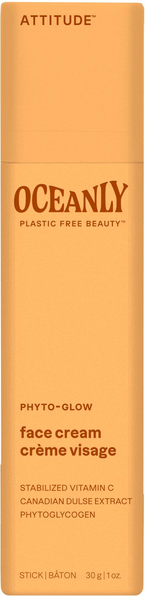 Goedkoopste Attitude - Oceanly Radiant GLOW - Solid Gezichtscrème met Vitamine C