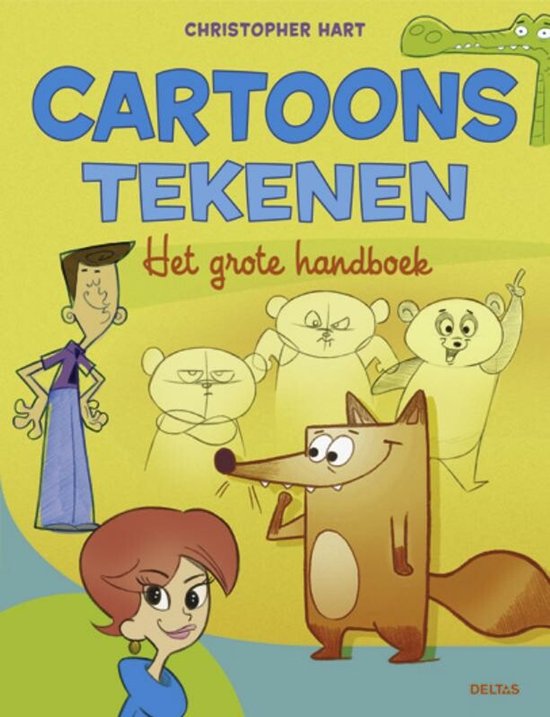 Het Grote Handboek Cartoons Tekenen - cover