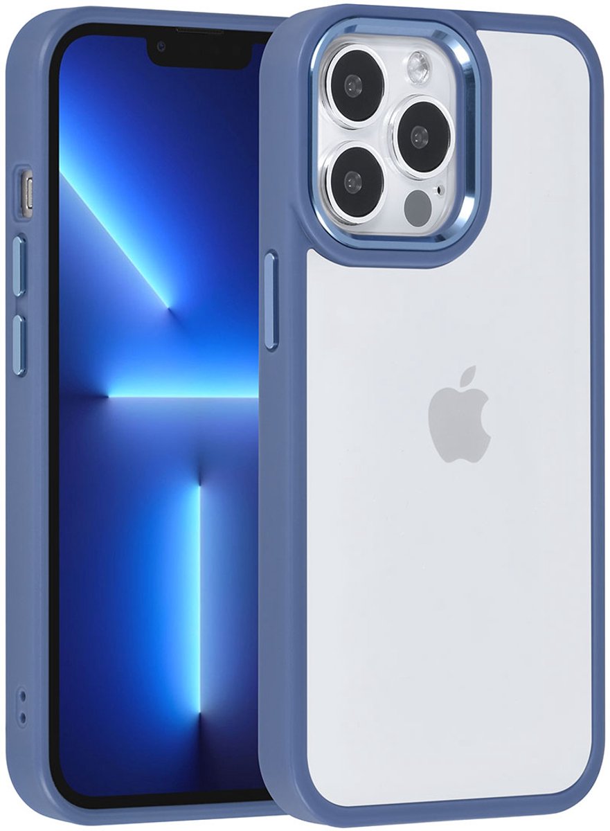 UNIQ Accessory iPhone 13 Pro Backcover hoesje - LichtBlauw