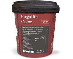 Kerakoll Fugalite Epoxy Voegmiddel KK114 - Kleur 114 Rood Bruin - 1,5 kg Voegmortel voor Tegels & Natuursteen - Verkrijgbaar in 50 Kleuren - Greenbuild rating 4