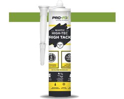 Pro-Fix - Mastic High-Tec - High Back - Wit - Pro-Fix | Flexibele Lijmkit voor Sanitaire Installaties | Ideaal voor Badkamer en Keuken | Hoge Kwaliteit & Weerstand | high-tack