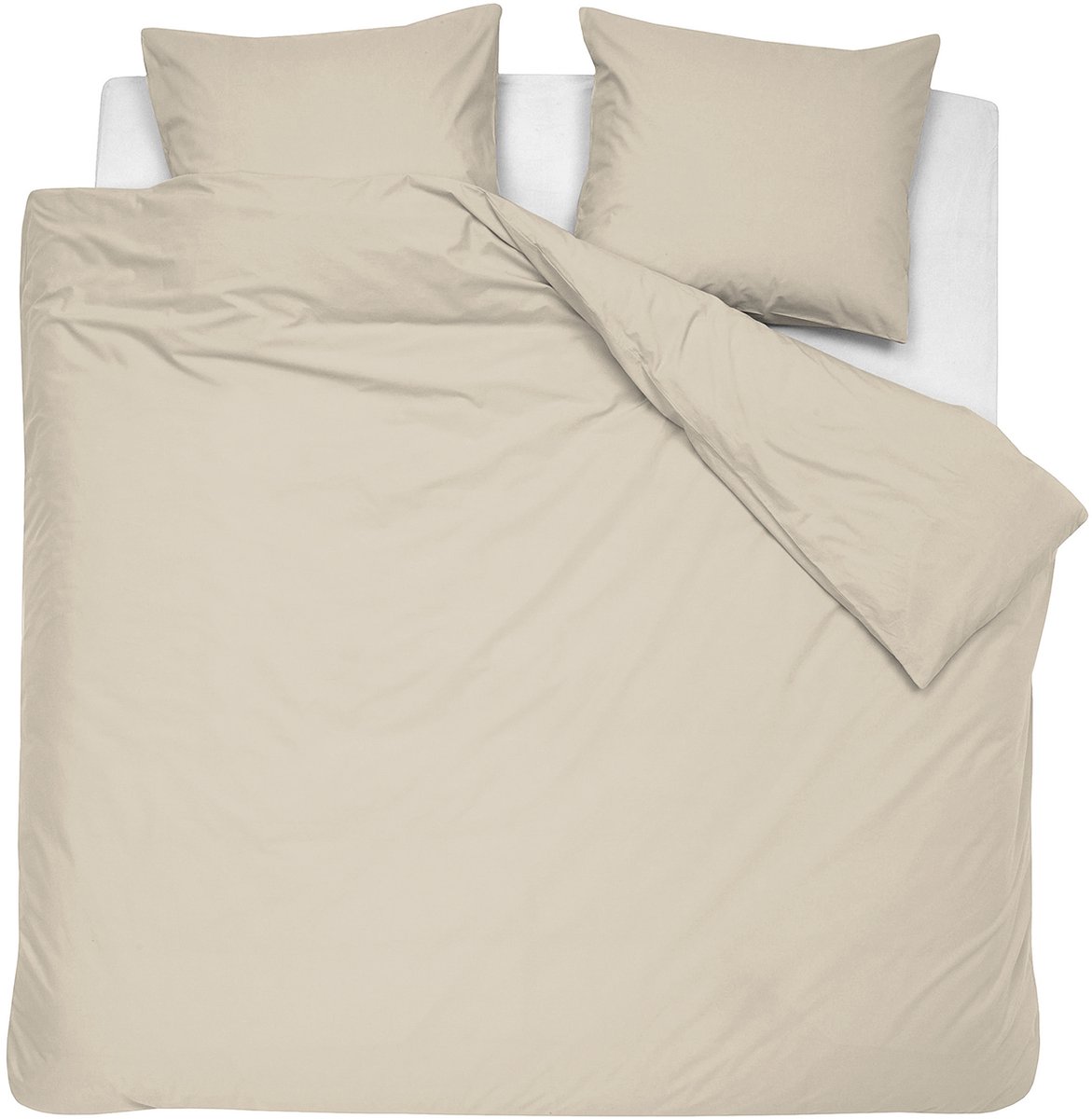 Cinderella Dekbedovertrek Morning Flanel - Licht Zand - 240x250