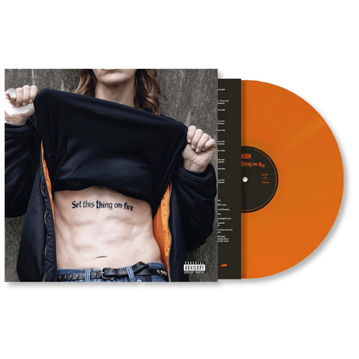 Anouk - Set this thing on fire (Orange LP)