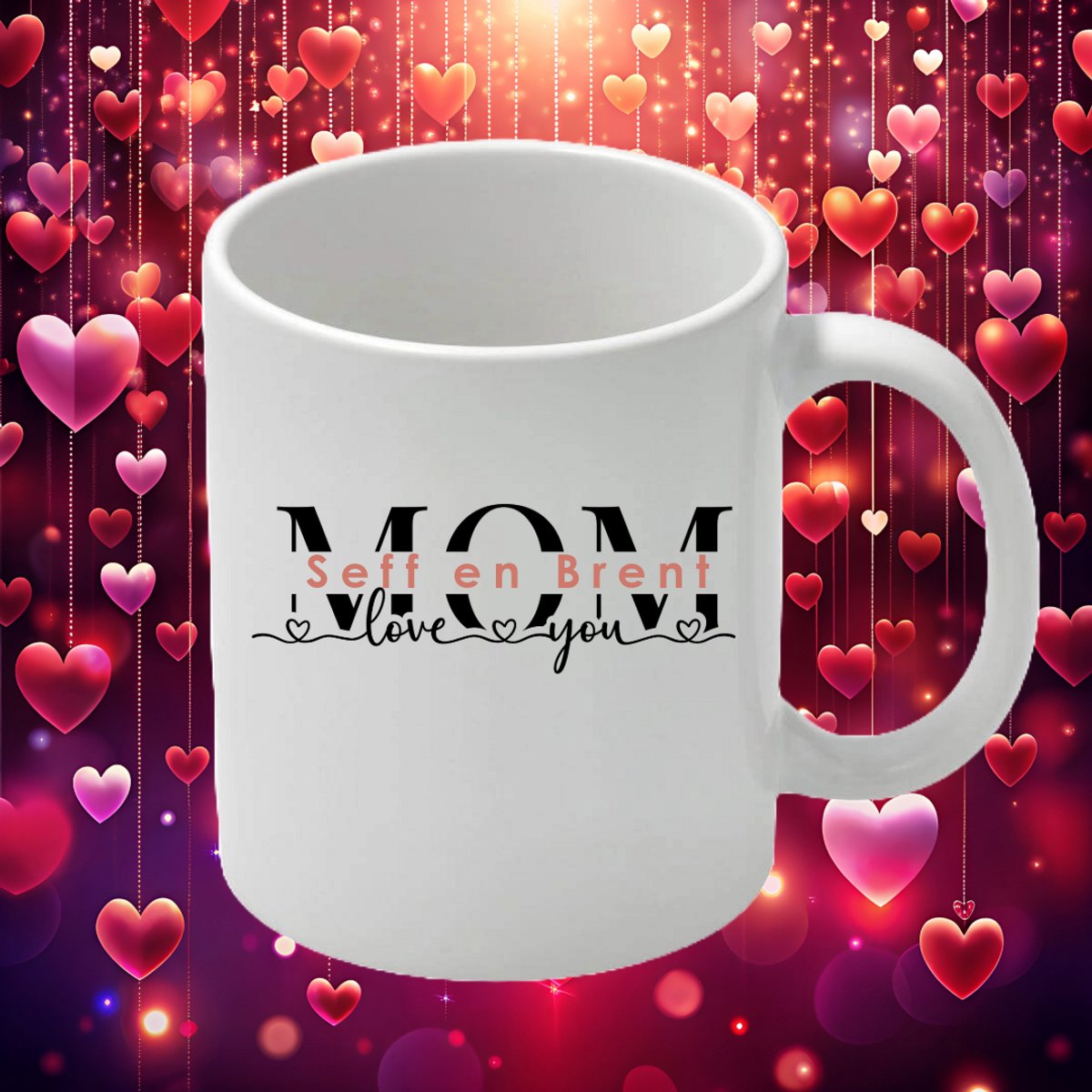 Mok Mama - Persoonlijk cadeau voor Mama met naam - graag gelijk de naam doorgeven na je bestelling – Leuk cadeau voor Moederdag