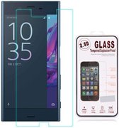 Screenprotector voor Sony Xperia XZ1, tempered glass (glazen screenprotector)