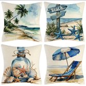 Rivièra Maison Zeepaard sierkussen naturel 52 x 21 x 10 cm kopen