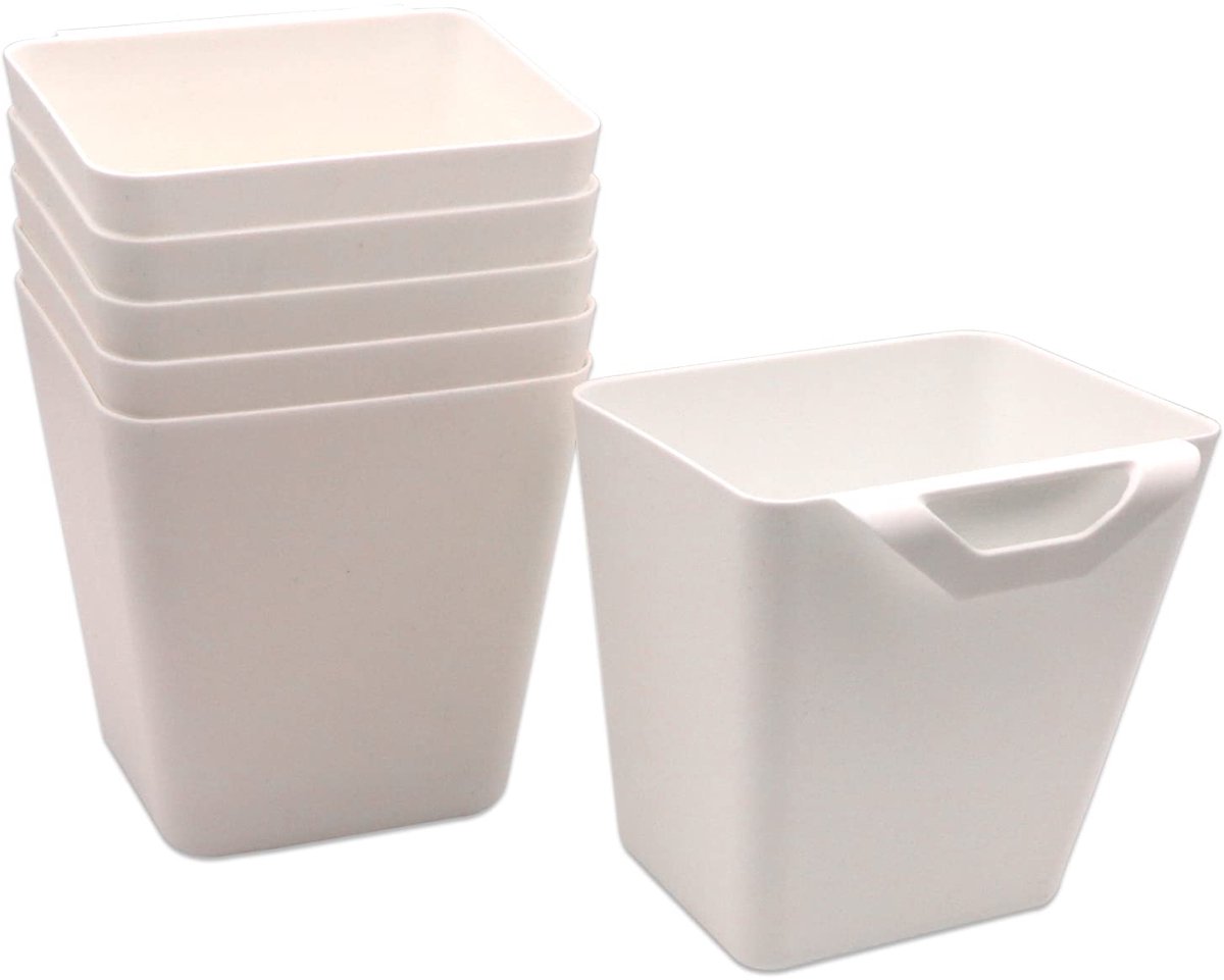 Ibenzoa® Handige Set Van 6 Hangende Opbergmanden Voor Keuken En Tuin Organisatie
