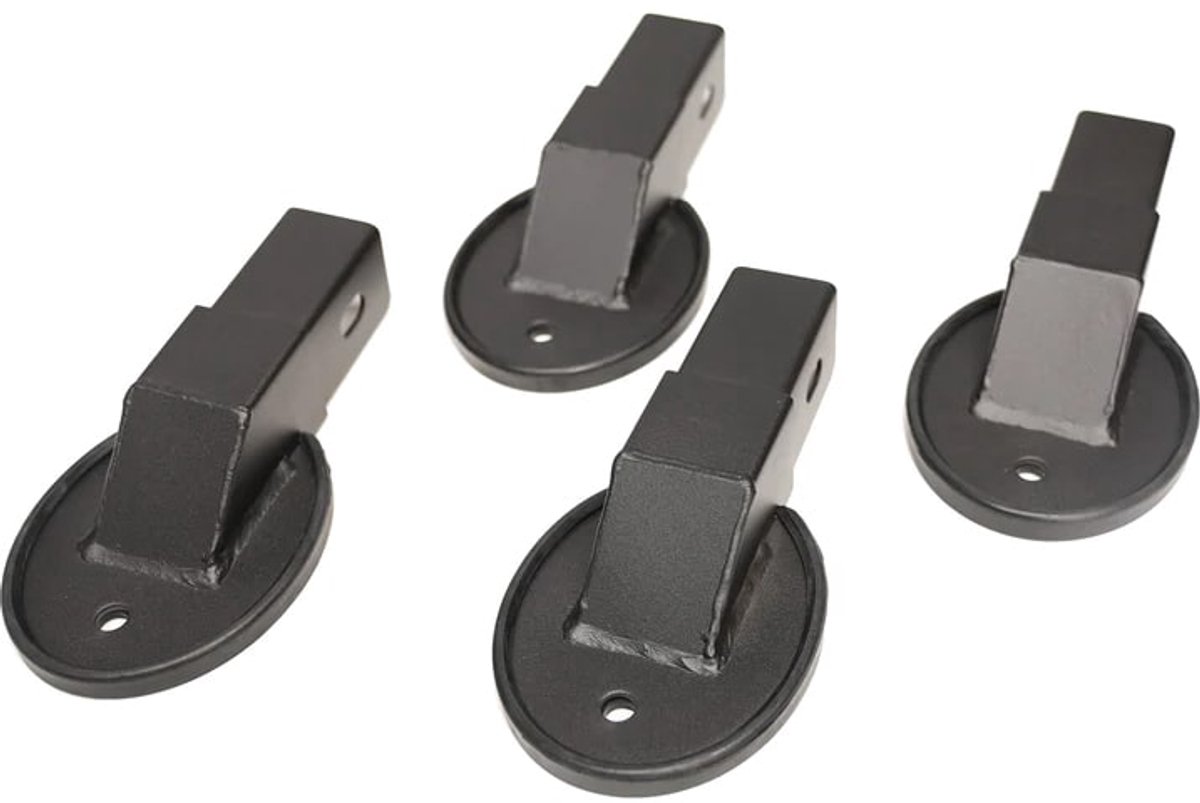 Powertec - Footplate WB-FPA - Set van 4 stuks - Krachtapparatuur Accessoire