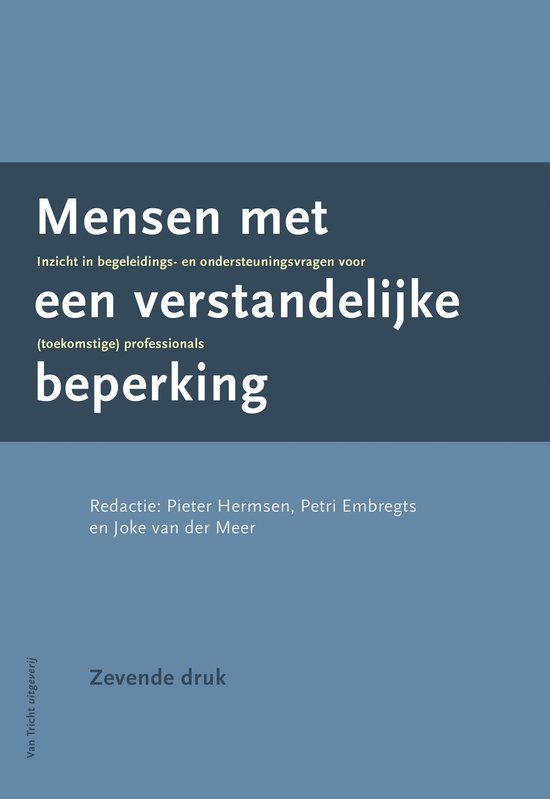 Mensen met een verstandelijke beperking - cover
