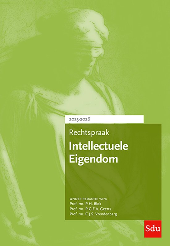 Rechtspraakreeks - Rechtspraak intellectuele eigendom 2025-2 ... - cover