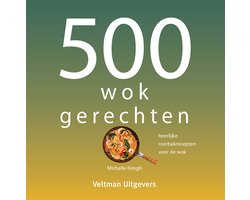 Omslag van 500-serie - 500 wokgerechten