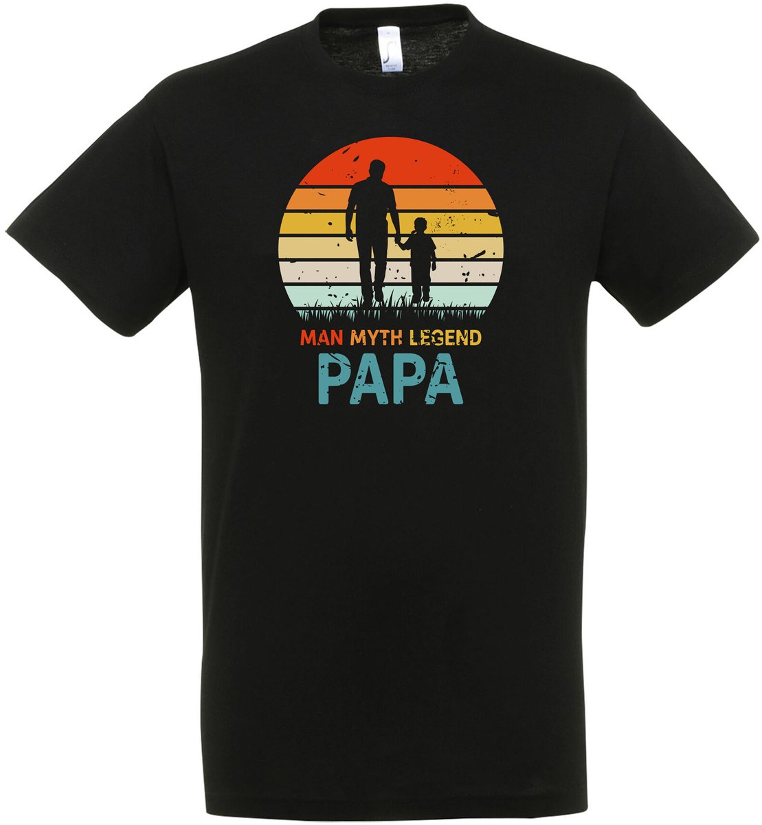 Papa Man Myth Legend T-shirt - Vader - cadeau - Papa - vaderdag cadeau - beste vader ter wereld - jarig - gift - father - Vader cadeau - Vaderdag - verjaardag - Maat XL