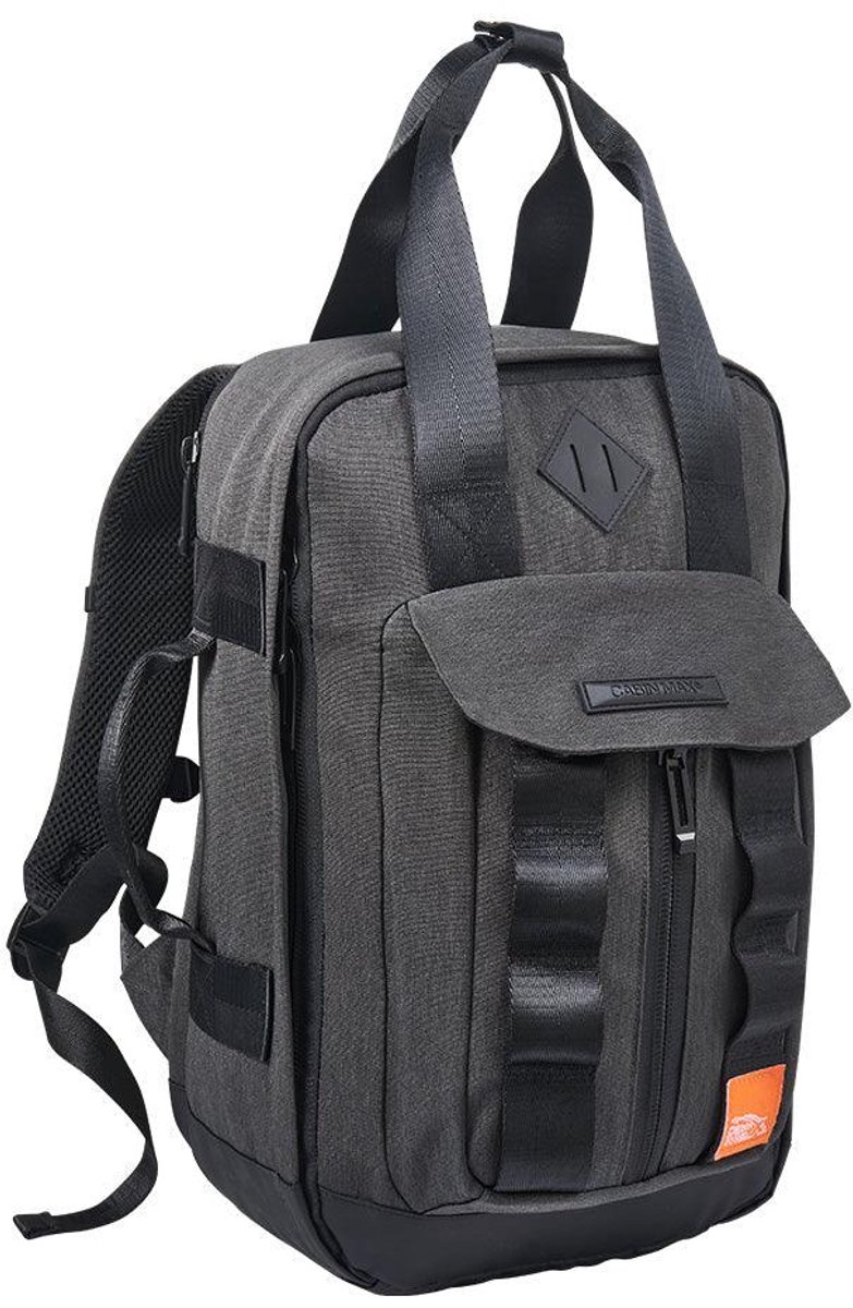 CabinMax Memphis Reistas– Handbagage 20L Ryanair - Rugzak – Backpack - 40x20x25cm – Lichtgewicht - Grijs