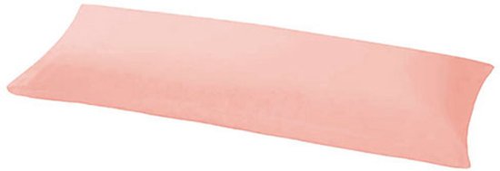 Beau Maison | Body Pillow Sloop Roze - 100% Perkaal Katoen - Lichaamskussensloop Roze - 40x145 cm