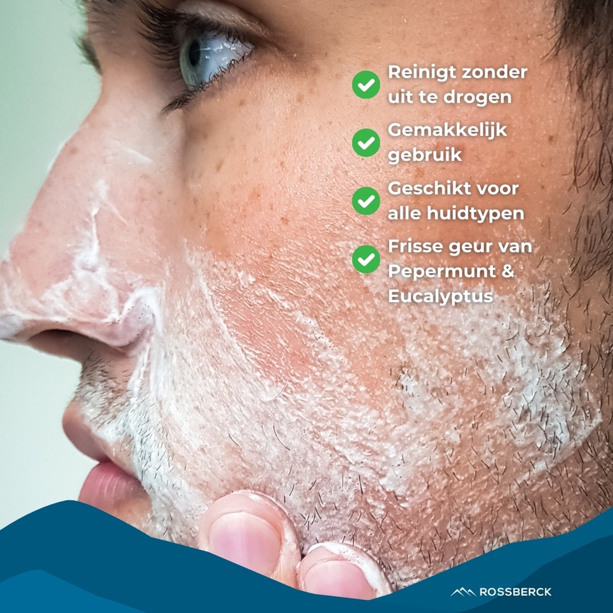 Rossberck Face Wash - 2-in-1 gezichts- en baardshampoo thumbnail 2