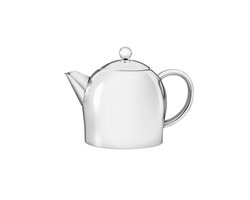 Bredemeijer - Theepot dubbelwandig Minuet Santhee - 0,5 liter - RVS - Glans