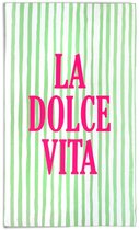 Bol.com Lucca Sneldrogende Strandlaken - La Dolce Vita - 100x180 - Multi aanbieding
