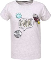 Tee shirt Glo-story gris bonjour food 152