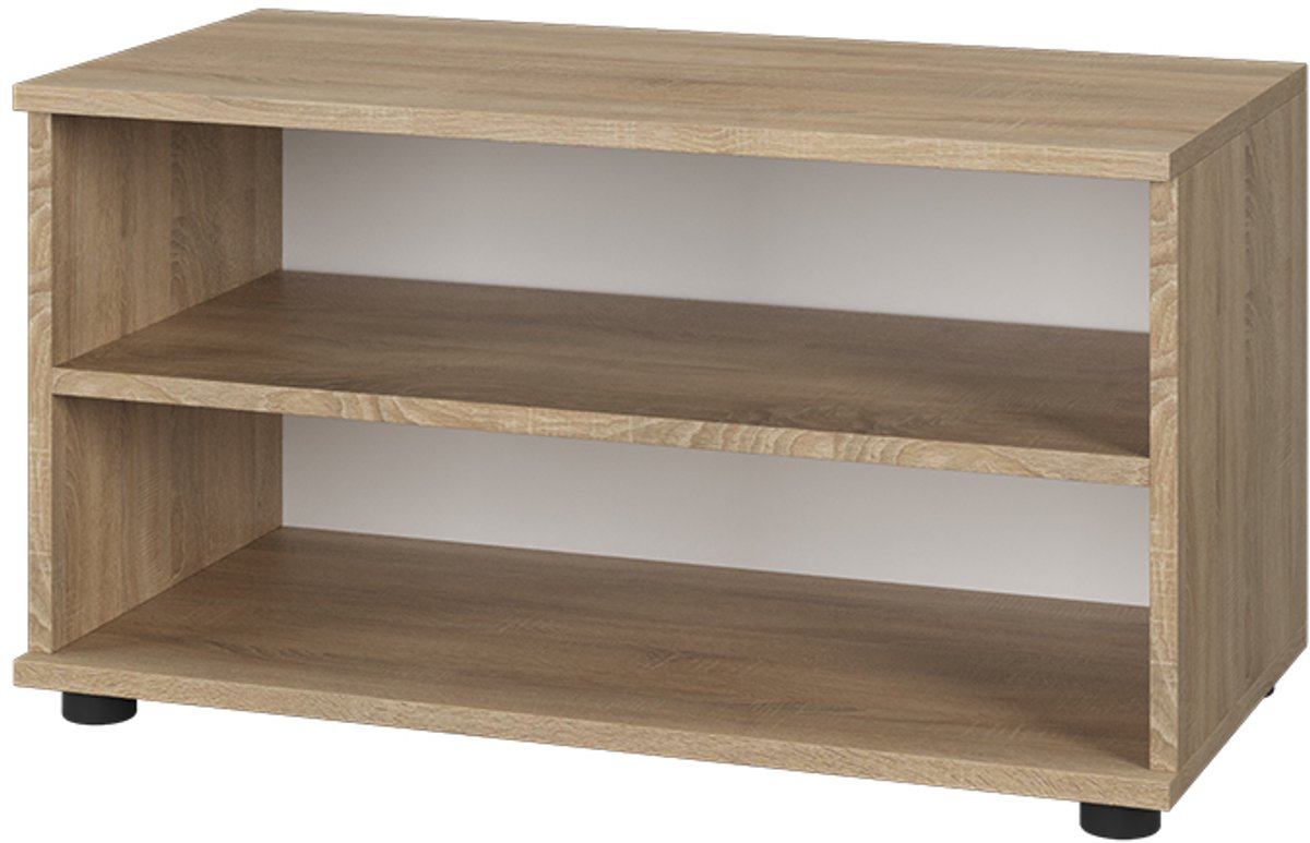 Vicco Berno Woonkamerkast – 70.8 x 38.9 cm met 2 compartimenten Sonoma