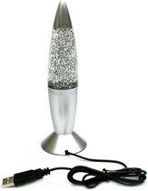 WiseGoods - Premium Lavalamp - Lava Nachtlamp - Slaapkamer Lamp - Meerdere Kleuren - 18 x 6 CM.