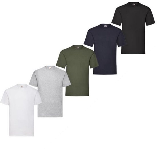 Fruit of the Loom T-shirt décontracté pour hommes, taille L