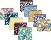 GIANVAGLIA® Deluxe 10-Pack GVG-5078+5079 Heren Katoenen Boxershort L