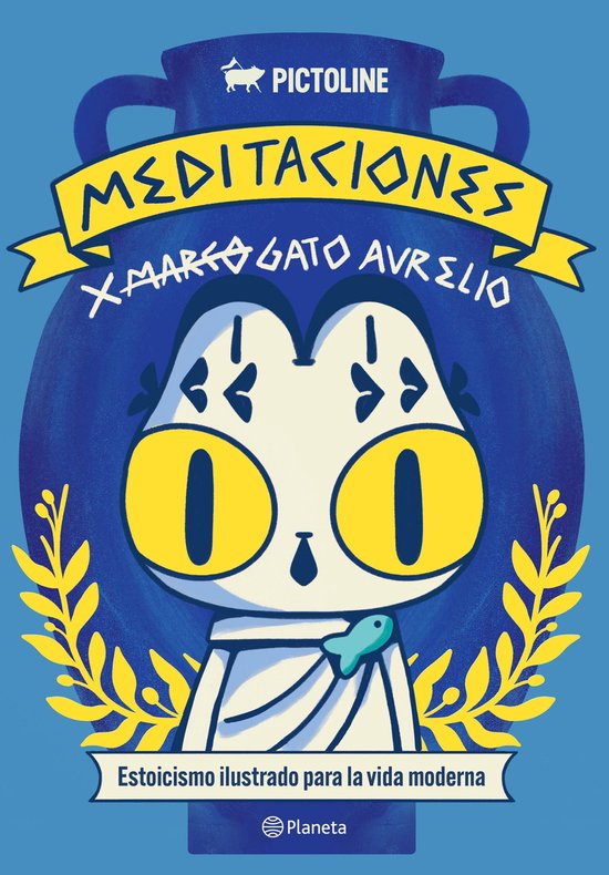 Filosofía estoica - Meditaciones de Gato Aurelio - cover