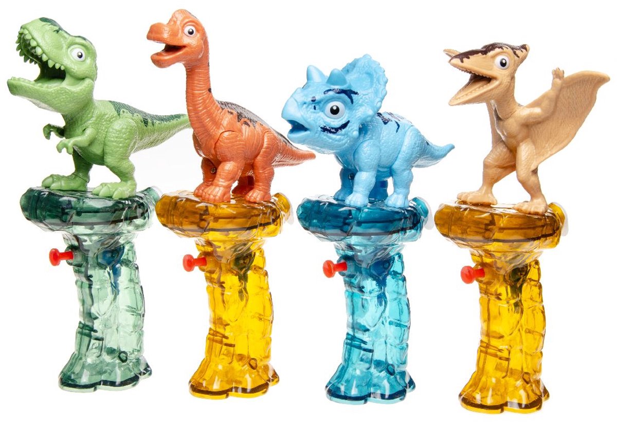 Duckiez Watergeweer Dinosaurus - 1 stuk
