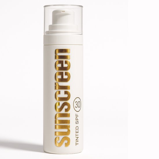 AIOUA Getinte zonnebrand voor gezicht SPF 30