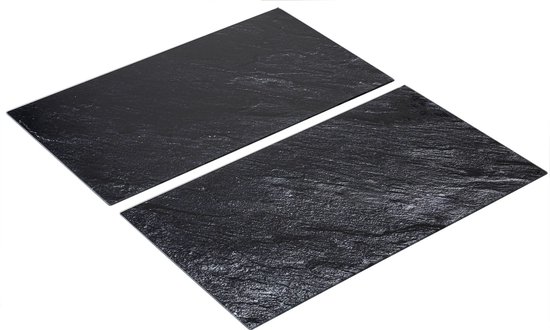 Haushalt 28027 - Afdek kookplaten - 2 stuks - marmerkleur