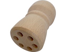The Great British Garden Company - Bamboe stokhouder - beukenhout - 11,5cm - voor max 6 stokken