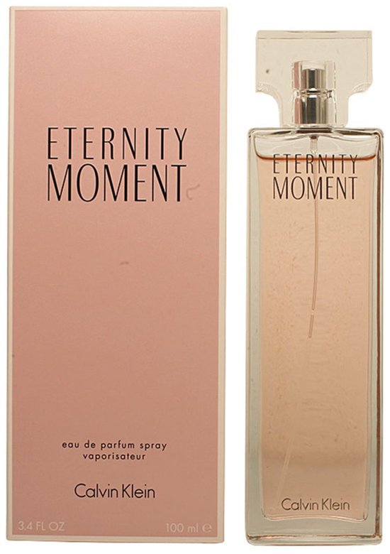 Calvin Klein Eternity Moment vaporisateur Eau de parfum 100 ml avec boîte.