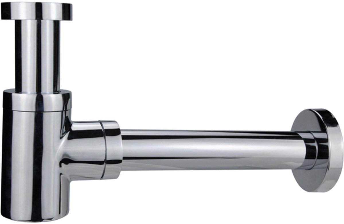 FugaFlow Efficiente Sobrado verlaagd sifon chroom -