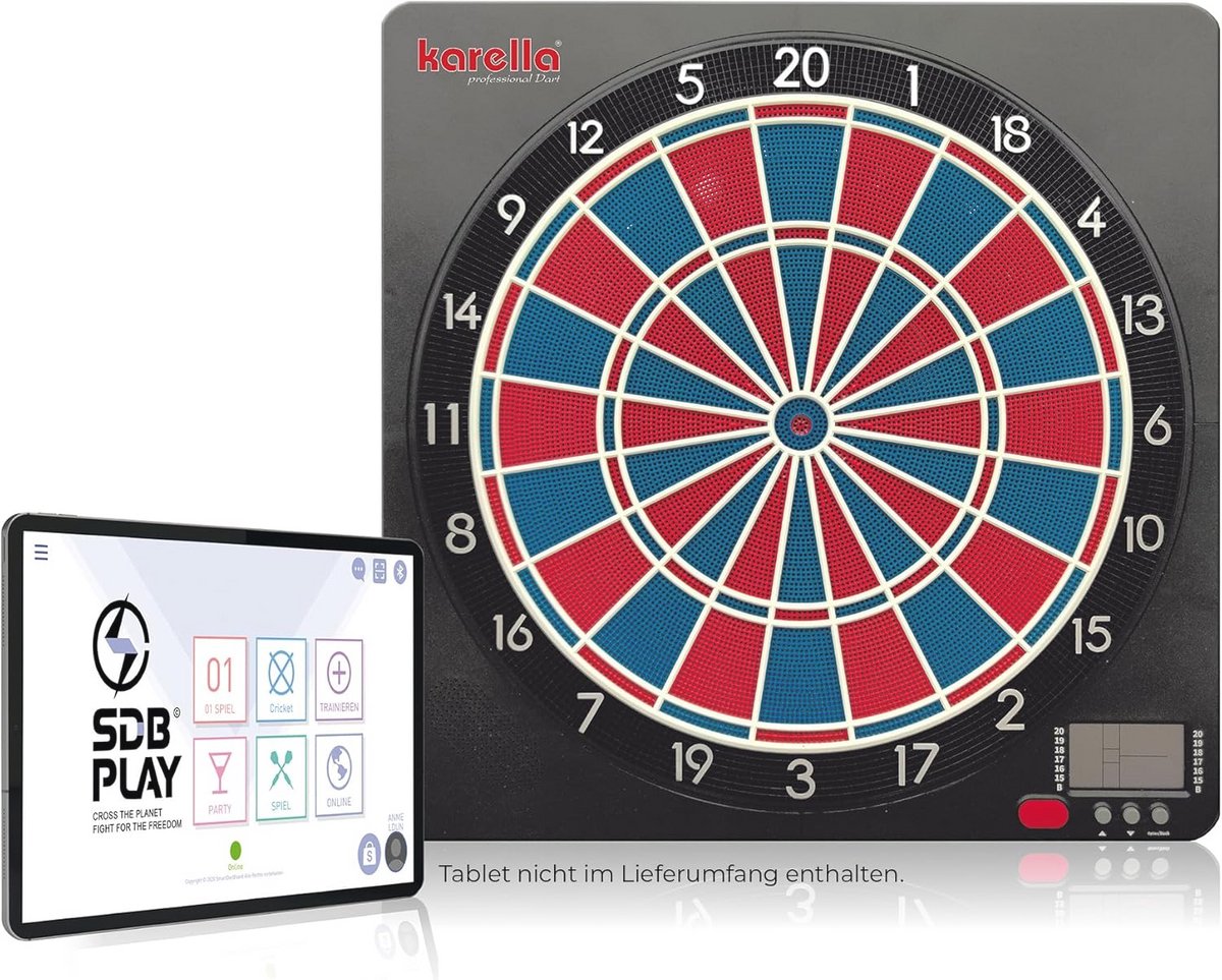 Dartautomaat met Bluetooth en 37 spelletjes - Elektronisch dartboard voor toernooi gebruik