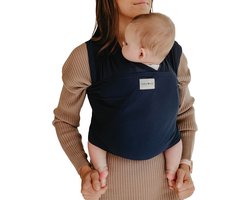 Product: Babylonia Tricot Slen Cool Draagdoek Baby 500 cm - Navy Blue, van het merk 