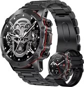Bol.com Royal Empire AK56 Smartwatch - Smartwatch Heren - Inclusief Extra Silicone bandje - Horlogekast 47MM - Geschikt voor all... aanbieding