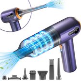 Bol.com Woodoro Kruimeldief Snoerloos - Handstofzuiger - 15KPA - Klein maar Krachtig - Zuigen & Blazen - 7 Opzetstukken - 3 Stan... aanbieding