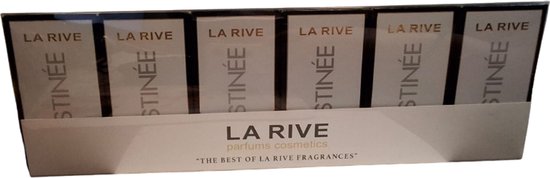 La Rive Destinée parfum voordeelverpakking van 6 stuks x 30 ml