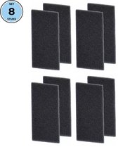 Filtre Bramokava 8x pour sèche-linge Whirlpool Bauknecht Ignis - 481010354757 - 220 x 110 mm - Filtre en mousse éponge