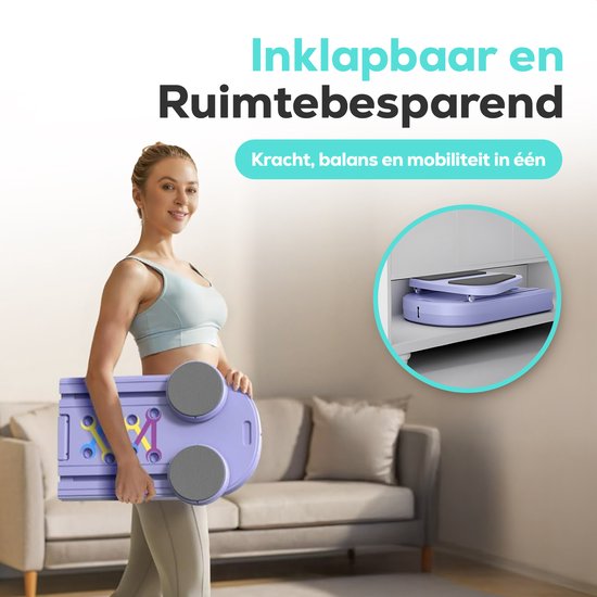 ExeractFit Pilates Board 2025 – Faltbarer Reformer Für Zuhause
