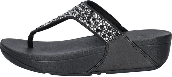 FitFlop Lulu Crystal- Bout Mix Zwart