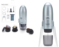 Draagbare 3-in-1 Koffiemachine voor Auto en Camping - Draadloze Espresso Zetapparaat zonder Merk
