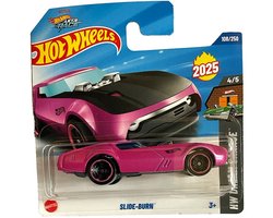 Hot Wheels Slide-Burn Black/Pink 2025 - HW Dream Garage 4/5
